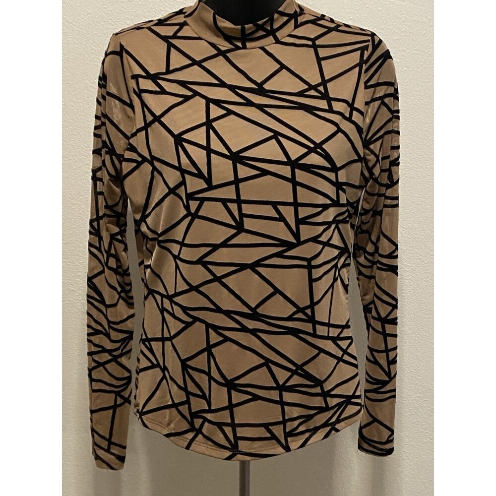 Red By BKE Womens Size M Blouse Long Sleeve Dressy